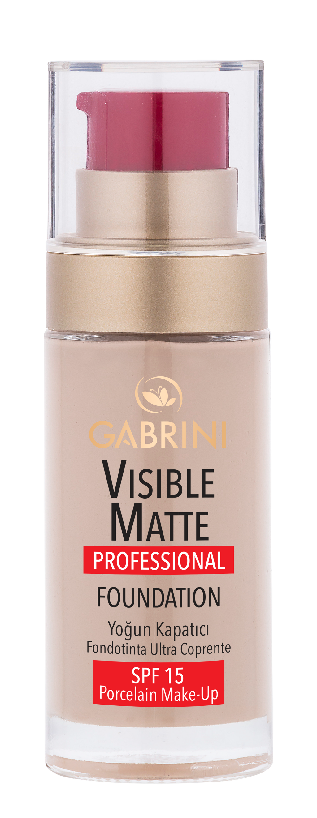 Visible Matt Foundation – Gabrini Cosmetics Pakistan