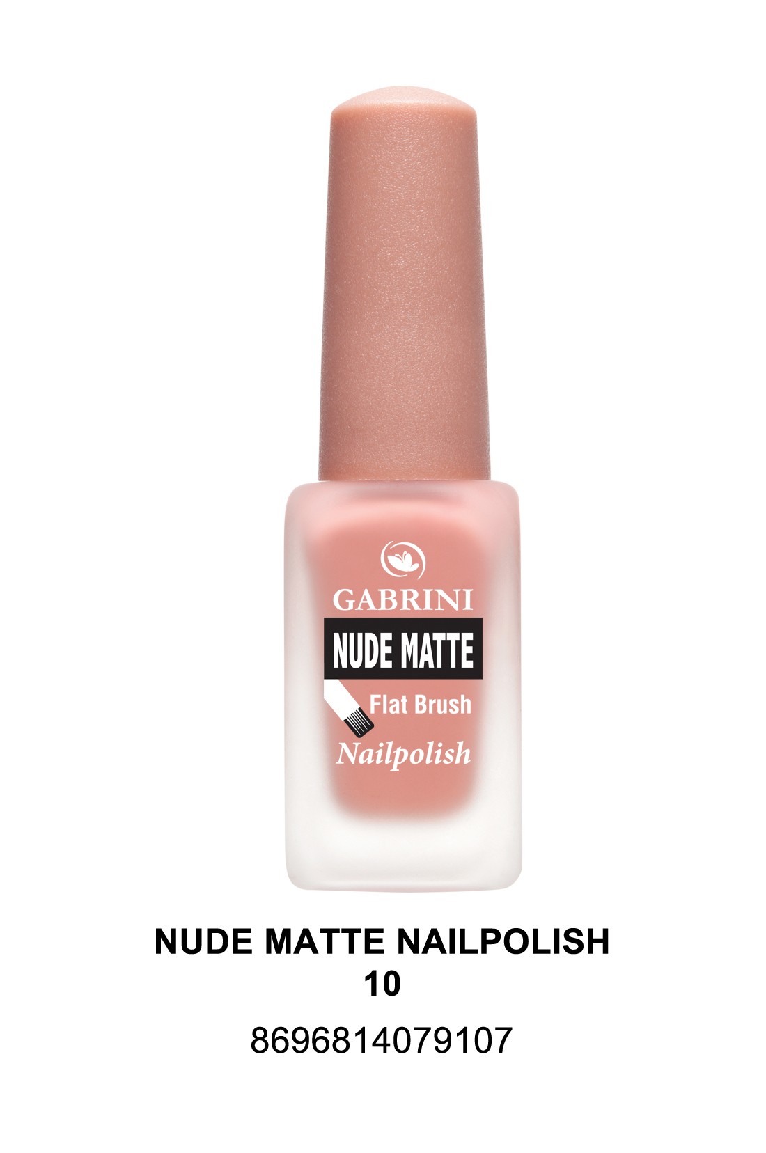 Nude Matte Nail Polish # 10 - Gabrini Cosmetics